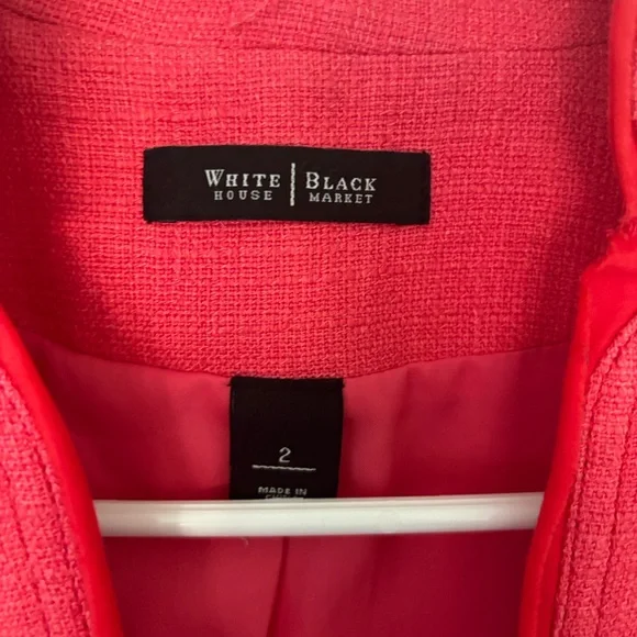 WHBM coral jacket - Picture 3 of 6